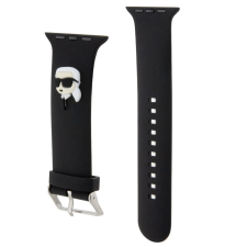 Karl Lagerfeld Karl Head NFT Apple Watch 38/40/41mm szíj, fekete okosóra kellék