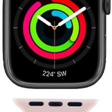 Karl Lagerfeld Karl Head NFT Apple Watch 42 / 44 / 45 / 46 / 49 - Pink okosóra kellék