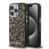 Karl Lagerfeld Karl Lagerfeld IML Leopard MagSafe tok iPhone 15 Pro készülékhez barna