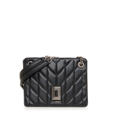 Karl Lagerfeld KARL LAGERFELD nőknek való fekete crossbody táska kézitáska és bőrönd