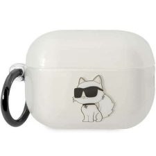 Karl Lagerfeld KLAP2HNCHTCT Airpods Pro 2 fedél átlátszó Ikonik Choupette fülhallgató, fejhallgató tok
