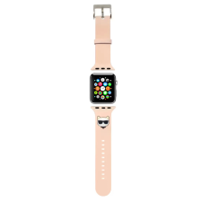 Karl Lagerfeld KLAWLSLCP Apple Watch 42 44 45 49 mm szilikon óraszíj rózsaszín okosóra kellék