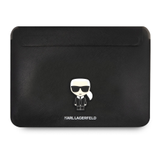 Karl Lagerfeld KLCS16PISFBK 16'' Notebook/Tablet Táska - Fekete számítógéptáska
