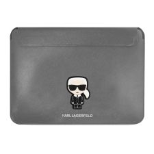 Karl Lagerfeld KLCS16PISG 16'' Notebook/Tablet Táska - Ezüst számítógéptáska