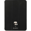 Karl Lagerfeld Klfc12Okmk iPad 12.9" Pro 2021 Könyvtok Fekete Saffiano Karl Iconic (KLFC12OKMK)