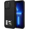 Karl Lagerfeld KLHCP13L3DKPK iPhone 13 Pro / 13 6,1" Fekete Keménytok Ikonikus Patch (KLD1094)