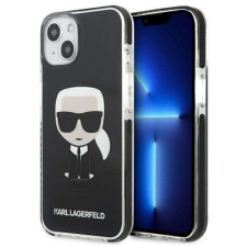 Karl Lagerfeld KLHCP13STPEIKK iPhone 13 mini 5,4" keménytok fekete Iconik Karl tok és táska