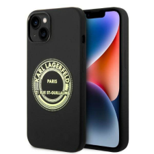 Karl Lagerfeld KLHCP14SSRSGRCK iPhone 14 6,1" keménytok fekete szilikon RSG tok tok és táska