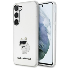 Karl Lagerfeld KLHCS23MHNCHTCT Samsung Galaxy S23+ S916 átlátszó keménytok ikonikus Choupette tok és táska