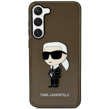 Karl Lagerfeld KLHCS23SHNIKTCK Samsung Galaxy S23 S911 fekete keménytok ikonikus Karl Lagerfeld tok és táska