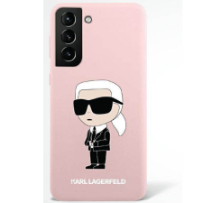 Karl Lagerfeld KLHCS23SSNIKBCP S23 S911 rózsaszín szilikon ikonikus keménytok tok és táska
