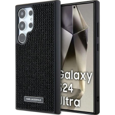 Karl Lagerfeld KLHCS24LHDSPRK Samsung S24 Ultra S928 Keménytok Fekete (KF001965) tok és táska