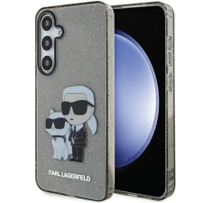Karl Lagerfeld KLHCS24MHNKCTGK S24+ S926 fekete keménytok Glitter Karl&amp;Choupette tok és táska