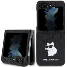 Karl Lagerfeld KLHCZF5SAPCHNPK Z Flip5 F731 keménytok fekete Saffiano Monogram Choupette Pin tok és táska