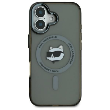 Karl Lagerfeld KLHMP16LHLSCHK IML Metal Choupette Head MagSafe keménytok iPhone 16 Pro - fekete tok és táska