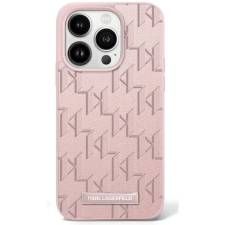 Karl Lagerfeld KLHMP16LPKHPORPP Hot Stamp Magsafe keménytok iPhone 16 Pro - rózsaszín tok és táska