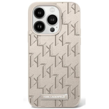 Karl Lagerfeld KLHMP16SPKHPORPE Hot Stamp Magsafe keménytok iPhone 16 - bézs tok és táska