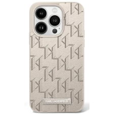 Karl Lagerfeld KLHMP16SPKHPORPE Hot Stamp Magsafe keménytok iPhone 16 - bézs tok és táska