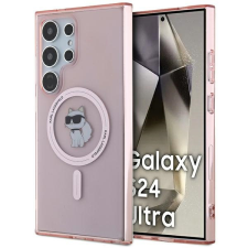 Karl Lagerfeld KLHMS24LHFCCNOP Samsung S24 Ultra S928 rózsaszín keménytok MagSafe tok és táska