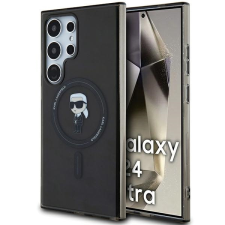 Karl Lagerfeld KLHMS24LHFCKNOK Samsung S24 Ultra S928 fekete keménytok MagSafe tok és táska