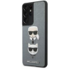 Karl Lagerfeld Lagerfeld KLHCS21LSAKICKCSL Karl Lagerfeld Saffiano K&amp;C Heads Tok Samsung Galaxy S21 Ultra Silver