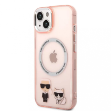 Karl Lagerfeld MagSafe tok pink (KLHMP14MHKCP) Apple iPhone 14 Plus készülékhez tok és táska