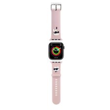 Karl Lagerfeld óraszíj pink KLAWLSLKCNP Apple Watch 42mm / 44mm / 45mm / 49mm (130337) okosóra kellék