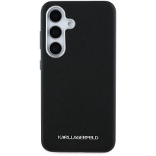 Karl Lagerfeld PU Saffiano Metal Logo and Frame Samsung Galaxy S25+ fekete tok tok és táska