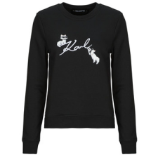 Karl Lagerfeld Pulóverek IKON SIGNATURE CHOUPETTE SWEAT Fekete EU S női pulóver, kardigán