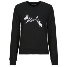 Karl Lagerfeld Pulóverek IKON SIGNATURE CHOUPETTE SWEAT Fekete EU XS