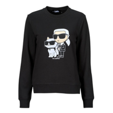 Karl Lagerfeld Pulóverek ikonik 2.0 sweatshirt Fekete EU S