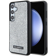 Karl Lagerfeld Rhinestone Metal Logo tok Samsung Galaxy S24 - ezüst színű tok és táska