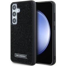 Karl Lagerfeld Rhinestone Metal Logo tok Samsung Galaxy S24 - fekete tok és táska