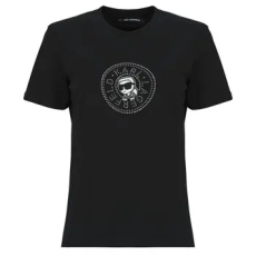 Karl Lagerfeld Rövid ujjú pólók IKON RS CIRCLE T-SHIRT Fekete EU XL