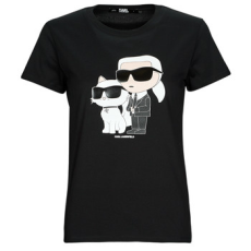 Karl Lagerfeld Rövid ujjú pólók IKONIK 2.0 T-SHIRT Fekete EU XL