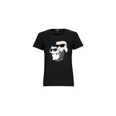 Karl Lagerfeld Rövid ujjú pólók IKONIK 2.0 T-SHIRT Fekete EU XS