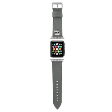 Karl Lagerfeld Saffiano Karl Fejszíj Apple Órához 38/40/41Mm Silver okosóra kellék