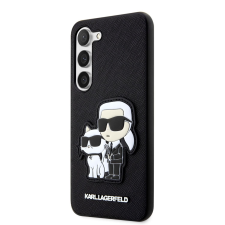 Karl Lagerfeld Samsung S23 Plus KARL LAGERFELD KLHCS23MSANKCPK Hátlap - Fekete tok és táska