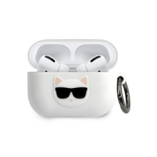 Karl Lagerfeld Silicone Choupette AirPods Pro tok fehér (KLACAPSILCHWH) (KLACAPSILCHWH) - Fülhallgató tok audió kellék
