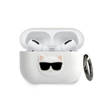 Karl Lagerfeld Silicone Choupette AirPods Pro tok fehér (KLACAPSILCHWH) (KLACAPSILCHWH) - Fülhallgató tok fülhallgató, fejhallgató tok