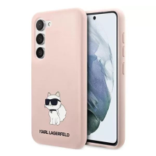 Karl Lagerfeld Silicone Choupette Samsung Galaxy S23 szilikon tok rózsaszín (KLHCS23SSNCHBCP) (KLHCS23SSNCHBCP) tok és táska