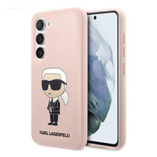 Karl Lagerfeld Silicone Ikonik Samsung Galaxy S23 szilikon tok, rózsaszín tok és táska
