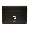 Karl Lagerfeld Sleeve Saffiano Monogram Ikonik KLCS14SAKHPKK 14" laptop tok, fekete