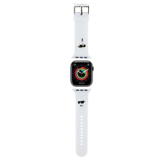 Karl Lagerfeld szíj Apple Watch 38/40/41mm - fehér okosóra kellék
