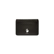 Karl Lagerfeld tok KLCS16SAKHPCK 16" fekete Saffiano Monogram Choupette tok és táska