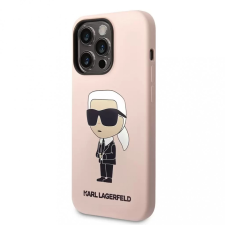 Karl Lagerfeld tok pink KLHCP14XSNIKBCP Apple Iphone 14 Pro Max készülékhez tok és táska