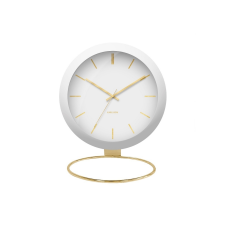 Karlsson KA5832WH dizájner asztali óra, 25 cm asztali óra