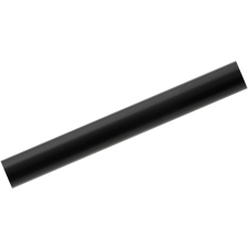 Karnis cső 16 mm Ø, fekete (180 cm) karnis, függönyrúd