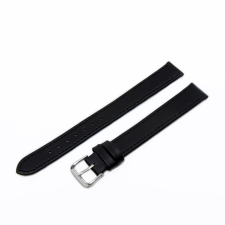  Karóra szíj,  fekete ezüst, 100+140/16 mm XXL óraszíj