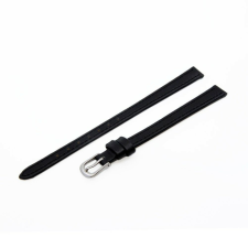  Karóra szíj,  fekete ezüst színű, 95+135/10 mm XXL óraszíj